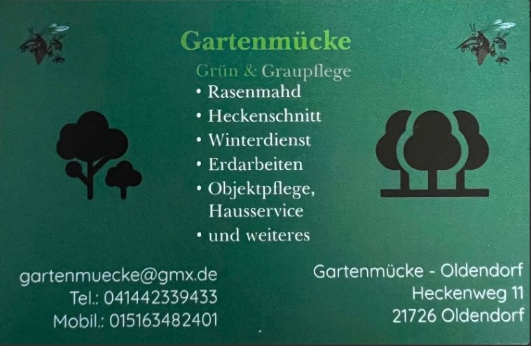 Grün,-Grau, Winterdienst sowie Pflegeverträge in Cadenberge