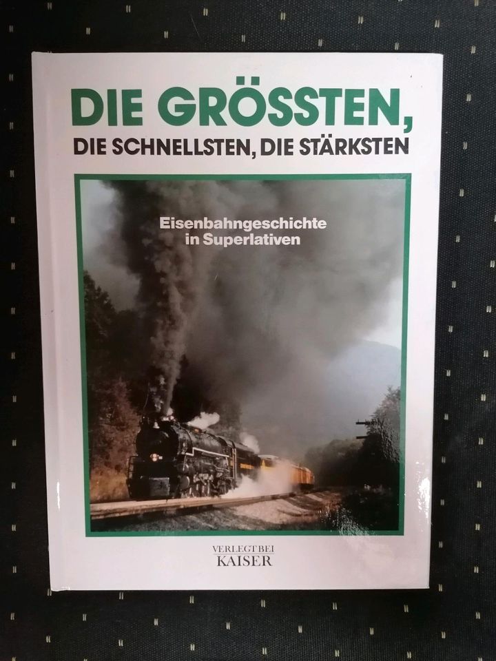 Die Größten, die Schnellsten, die Stärksten Eisenbahn Buch in Masserberg