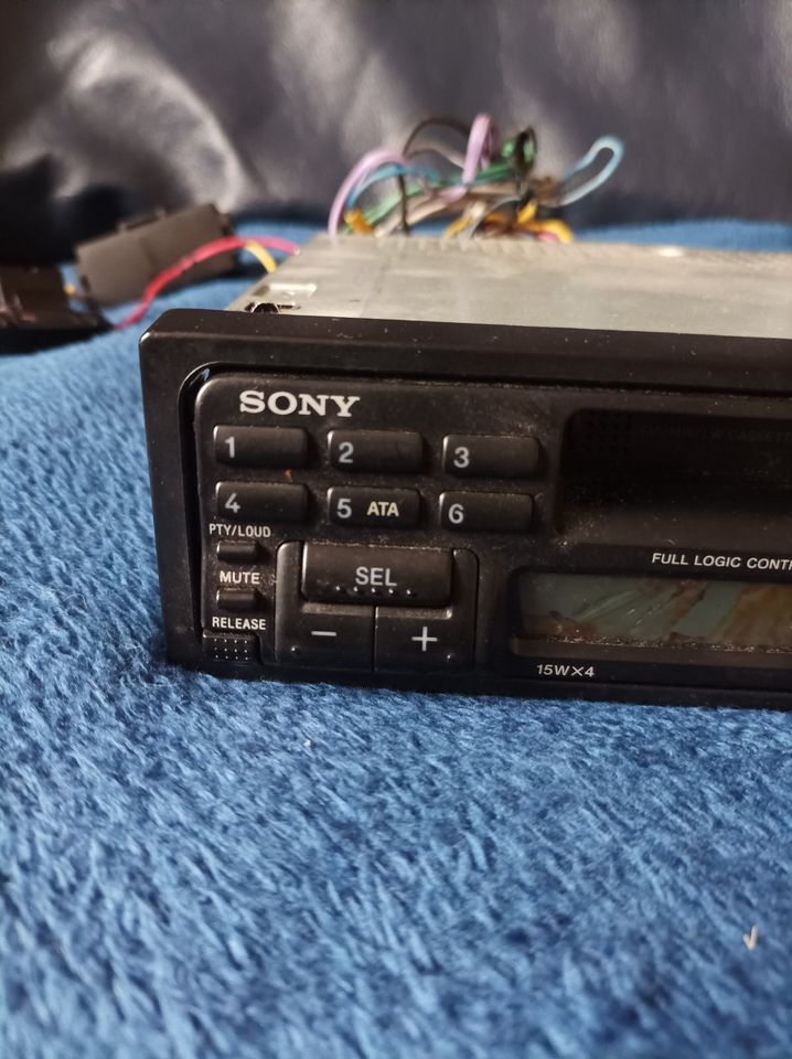 Vintage Sony XR-6440RDS Stereo Autoradio-Kassette in Kelkheim