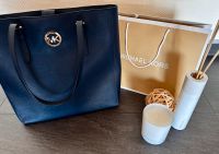 MK Michael KORS Original Shopper Bag Tasche BLAU mit GOLD Bayern - Großhabersdorf Vorschau