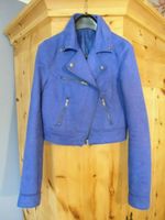 Jacke Leder Velourleder blau H & M Bayern - Wurmannsquick Vorschau