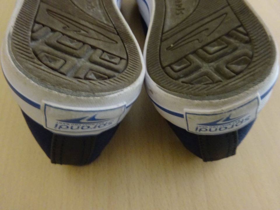 Stoffschuhe Sneaker Schuhe Halbschuh dunkelblau Größe 38 in Ebensfeld