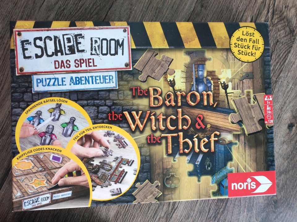 Escape Room, Puzzle Abenteuer: The Baron, the Witch& the Thief in Kaiserslautern