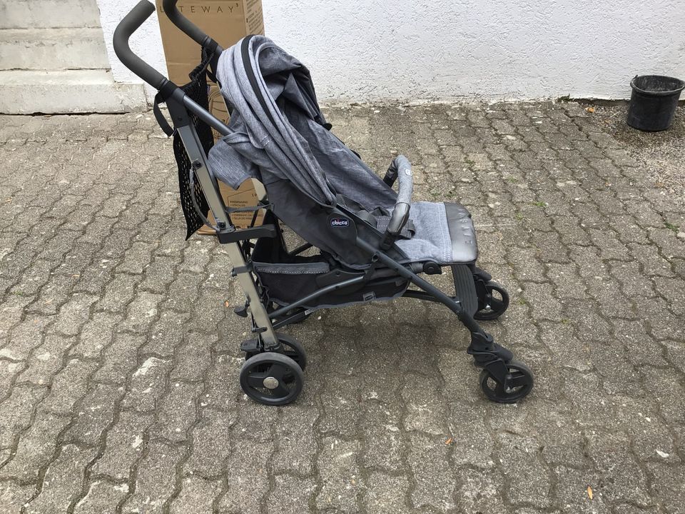 Chicco Kinderwagen Buggy Lite Way 3 Legend Limited Edition grau in Gaggenau