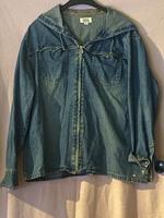 Jeans Hemd Cecil Kapuze Denim Reißverschluß Gr.XL Vintage Saarland - Ottweiler Vorschau