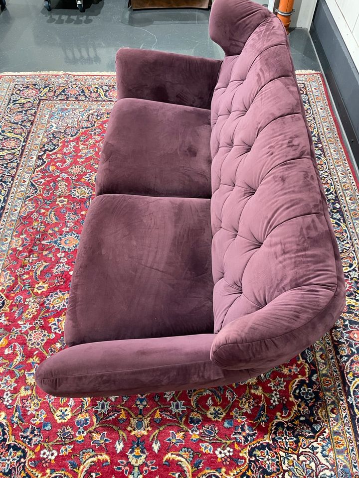 Candy Sofa Sixty Samt purple lila Couch in Rhede