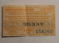 Alter Fahrschein, Sammlerstück, BVG, Sammler Berlin - Schöneberg Vorschau