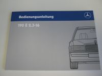 Original Mercedes Bedienungsanleitung W201 190E 2.3-16, Rarität!! Baden-Württemberg - Baden-Baden Vorschau