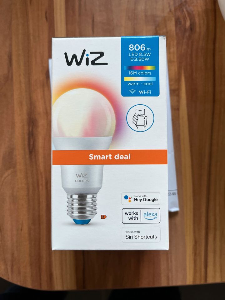 2 Stück Smart LED Wifi BLe 60 Watt Neu WIZ smart in Borgentreich