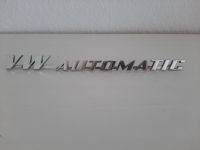 Typenschild Schriftzug  "VW -  Automatik" für VW o. Karmann Ghia Nordrhein-Westfalen - Werne Vorschau