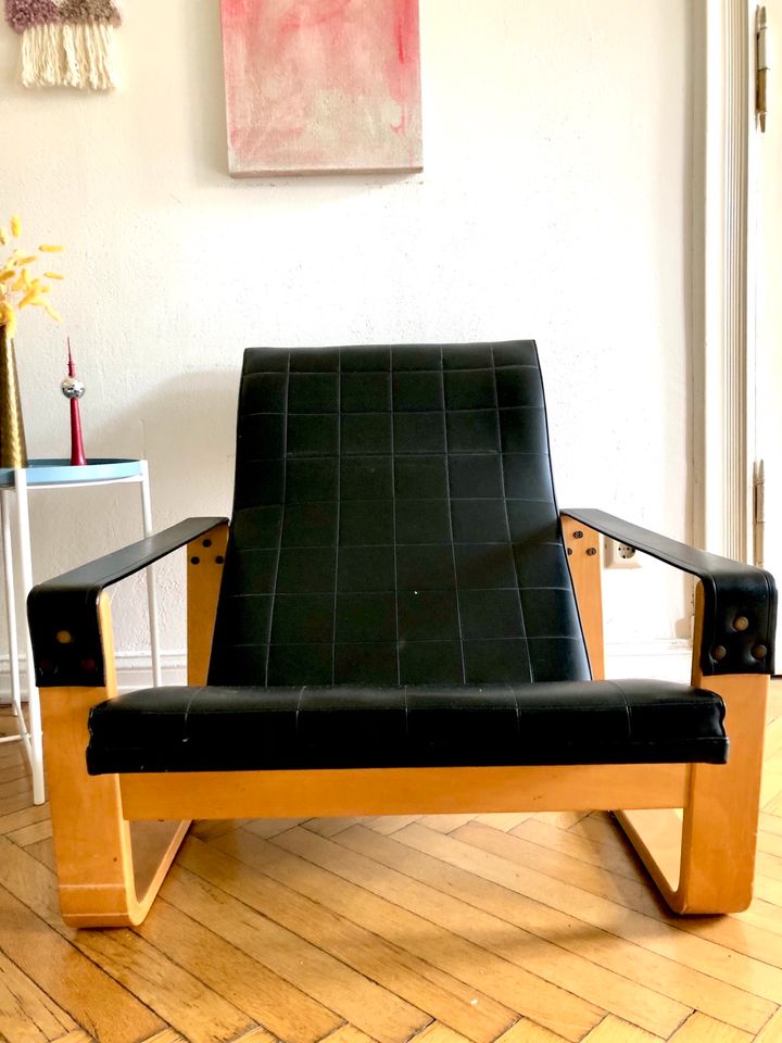 ORIGINAL Lappalainen Lounge Chair PULKKA Design Sessel 60er ASKO in Berlin