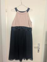 Cocktail Kleid Champagner/Dunkelblau Leipzig - Schönefeld-Abtnaundorf Vorschau