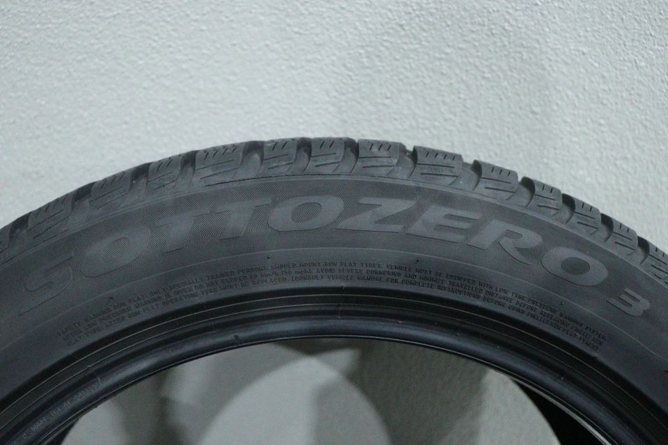 1x Pirelli SottoZero 3 RFT RSC * XL 225 50 R18 95H Winterreifen in Großmehring