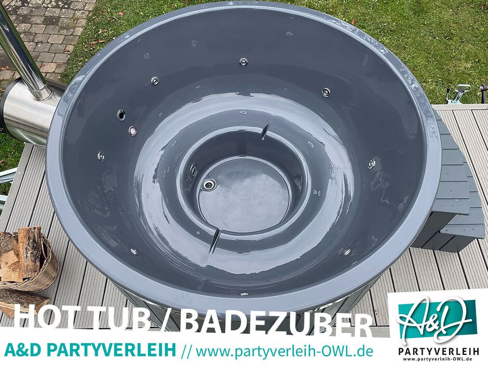 Mobiler Hot Tub mieten Jacuzzi Badezuber Badefass Whirlpool in Leopoldshöhe