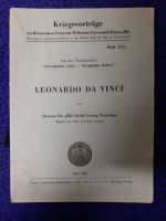 Kriegsvorträge * 1944 * Leonardo Da Vinci * Rheinland-Pfalz - Wörth am Rhein Vorschau