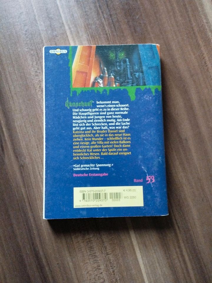 R.L. Stine " Gänsehaut Grusel Romane " , 7 x , Omnibus Verlag in Versmold