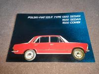 Polski FIAT 125 P Prospekt FSO Werbung Export NL POL-MOT DDR Sachsen - Dippoldiswalde Vorschau