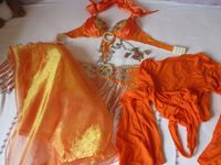 Bauchtanz Kostüm orange Gr. S / 36  Konvolut       7 Teile Baden-Württemberg - Ottersweier Vorschau