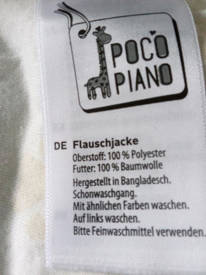 Flauschige Jacke mit Kapuze, Taschen, kl. Ohren in Thulendorf