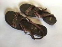 Sandalen Esprit Leder braun Gr. 38 Niedersachsen - Stadthagen Vorschau