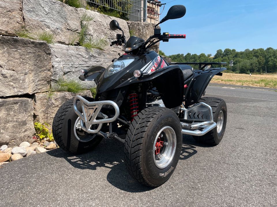 KYMCO KXR 250, 2004, Automatik, TOP Zustand in Bayern - Reichenberg, Quad gebraucht kaufen