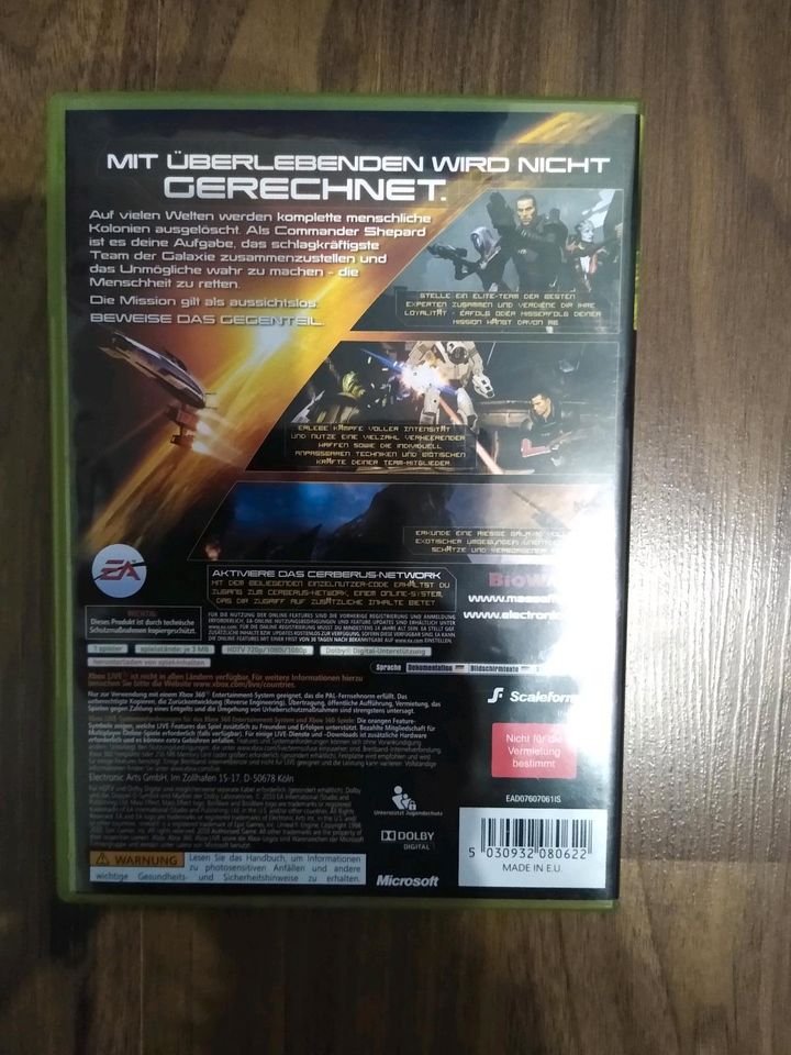 Mass Effect 2, Xbox 360, Neuwertig in Gunzenhausen