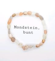 Edelstein  Mondstein  bunt Armband Nugget Form Niedersachsen - Neetze Vorschau