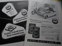 ++ 2 x AUTOL ÖL ++ WERBUNG 50er JAHRE REKLAME Koblenz - Urbar Vorschau