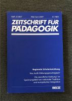 Zeitschrift für Pädagogik 2007 - Regionale Schulentwicklung Hessen - Neuental Vorschau