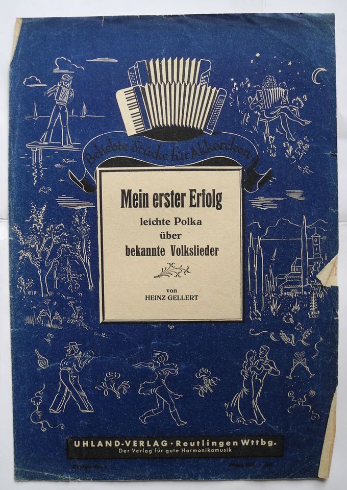 Noten, Mein erster Erfolg; Leichte Polka über bekannte Volkslied. in Neustadt an der Weinstraße