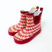 Playshoes Gummistiefel Kinder rot Streifen Halbschaft Gr. 23, 28 Niedersachsen - Braunschweig Vorschau