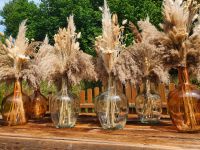 Tischdeko Vasen incl Trockenblumen mieten Hochzeit Feier Bayern - Lechbruck Vorschau