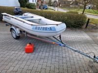 Schlauchboot Qicksilver mit Tohasu Motor und Trailer Niedersachsen - Bassum Vorschau