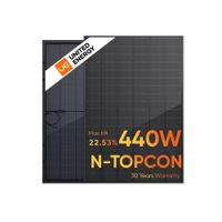 UNITED ENERGY 440W ULTRA BLACK Bifacial TOPCON UE440T-54HBD GLAS/GLAS N-Type PV Modul Nordrhein-Westfalen - Oer-Erkenschwick Vorschau