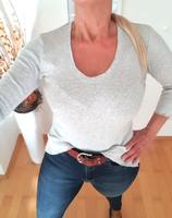 Comma Langarmshirt in grau Gr.34 XS Bayern - Poing Vorschau