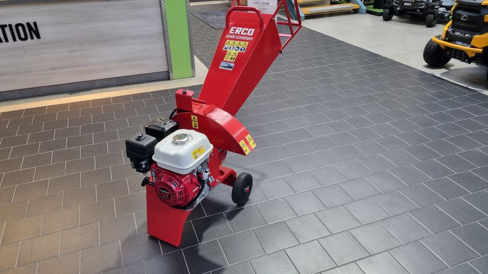 Erco GHX CH550H Buschhacker Holzhäcksler Gartenhäcksler 5cm in