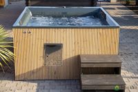 Hot Tub   Badefass  mit Holzofen Whirlpool  Badezuber Badebo Hamburg-Nord - Hamburg Barmbek Vorschau