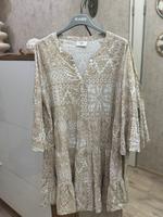 Gina Benotti Sommer Kleid Damen Bohoo beige weiß Nordrhein-Westfalen - Hagen Vorschau