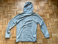 Calvin Klein Herren Full Zip Sweatshirt grau Kapuze M Düsseldorf - Eller Vorschau