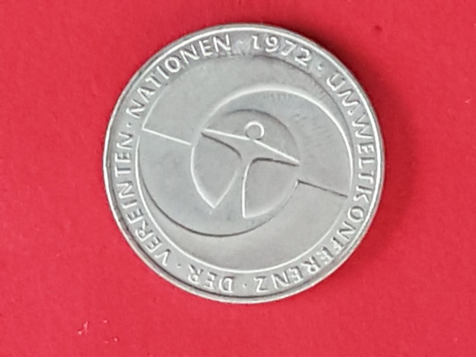 8 x 5 DM Sondermünzen der Bundesrepublik Deutschland in Ibbenbüren