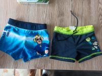 2x Badehose Feuerwehrmann Sam und Mickey Maus Gr 80 & 92 Düsseldorf - Gerresheim Vorschau