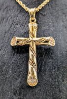 Anhänger Kreuz 585/14K Jesus Unisex 2,05Gramm Gelbgold Kiel - Hassee-Vieburg Vorschau