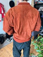 echte Wildleder Jacke vintage (Velour) Gr. 48 Mitte - Tiergarten Vorschau