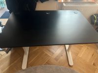 Schreibtisch schwarz mit weißen Beinen 120x 80 Ikea Sachsen - Siebenlehn Vorschau