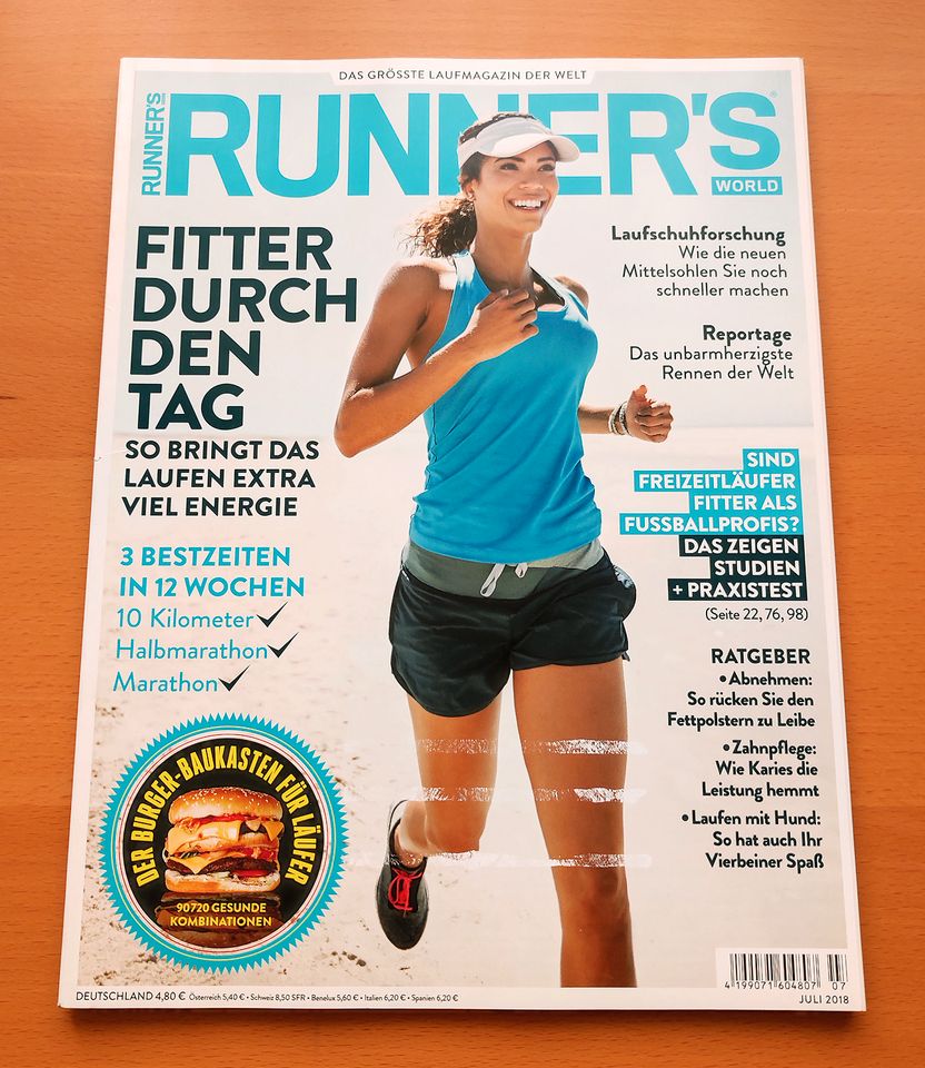 RUNNERs WORLD Jahrgang 2018 in Berlin