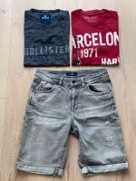 Jeans Shorts/Bermuda für Jungen inkl. 2 T-Shirts Hessen - Kassel Vorschau