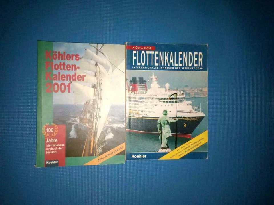 Köhlers Flottenkalender 2001 2000 Englisch für die Seewirtschaft in Sassnitz