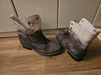 FELMINI LEDER VINTAGE SCHNÜRBOOTS 2 FARBIG BATIK GR 40 + NEU+ Rostock - Südstadt Vorschau