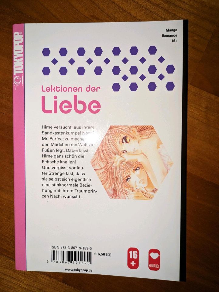 Lektionen der Liebe Manga deutsch Romance manga in Moosburg a.d. Isar