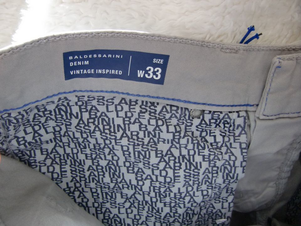 Pima Cotton Hose Baldessarini Gr.W33/L32 grau neue in München